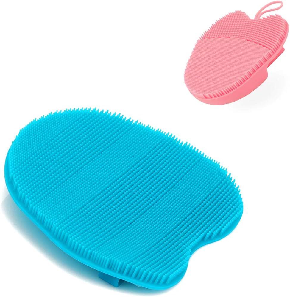 Soft Silicone Shower Brush, Super Deep Cleaning Body Brush, Gentle Exfoliating Bath Glove Soft Silicone Shower Brush, Super Deep Cleaning Body Brush, Gentle Exfoliating Bath Glove